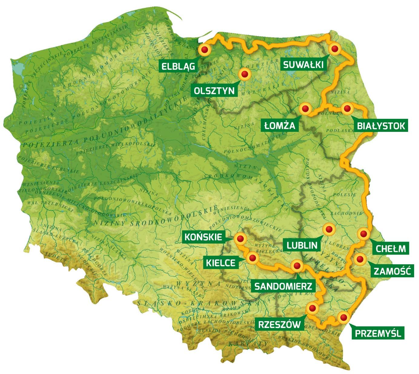 green velo map